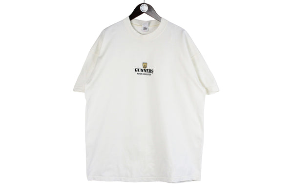 Vintage Arsenal London Gunners Guinness T-Shirt XLarge