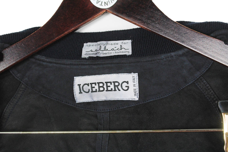 Vintage Iceberg Leather Jacket Women's Small