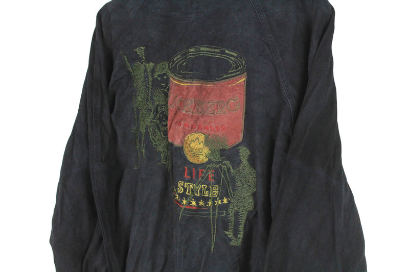 Vintage Iceberg Leather Jacket Women's Small