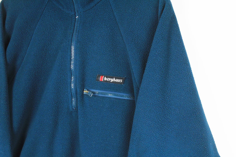 Vintage Berghaus Fleece Half Zip Women's Medium