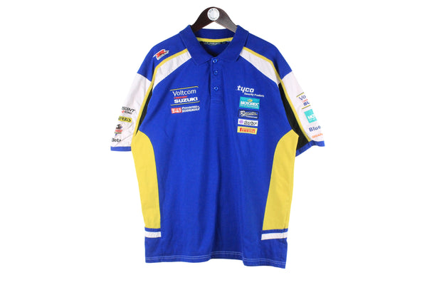 Vintage Suzuki Racing Team Polo T-Shirt XXLarge