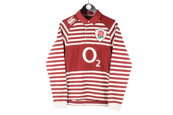 England Rugby Team 2013/2014 Canterbury Rugby Shirt Small