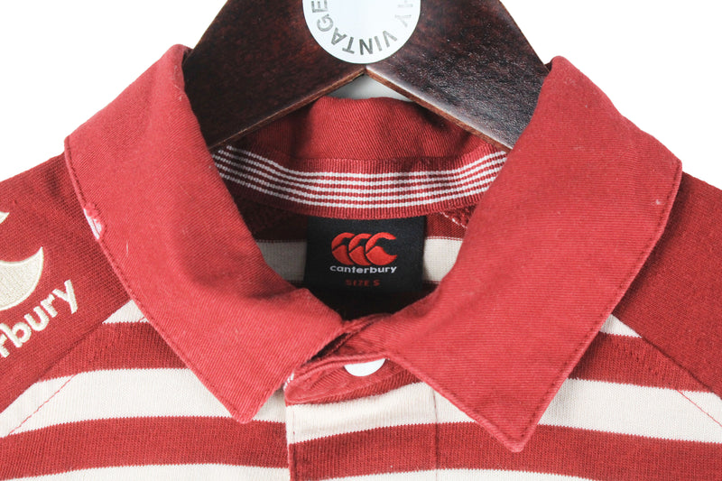 England Rugby Team 2013/2014 Canterbury Rugby Shirt Small