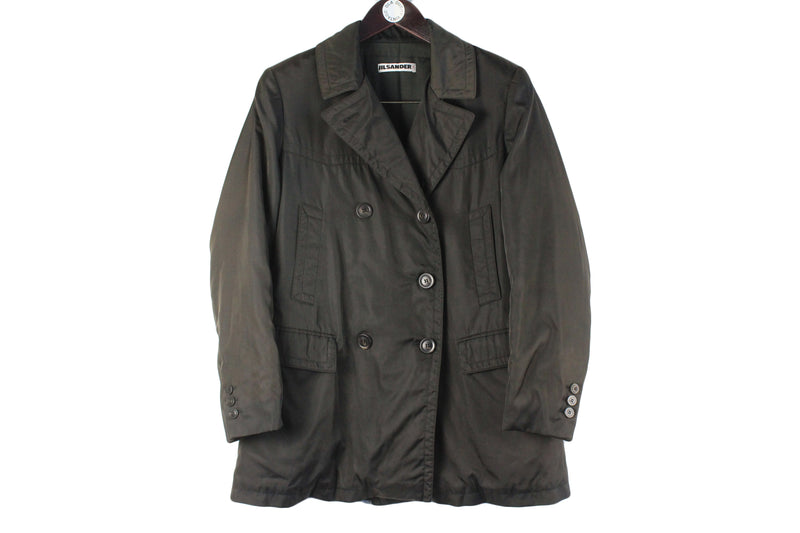 Vintage Jil Sander+ Jacket Women's Medium streetwear luxury coat 90s retro authentic classic jacket