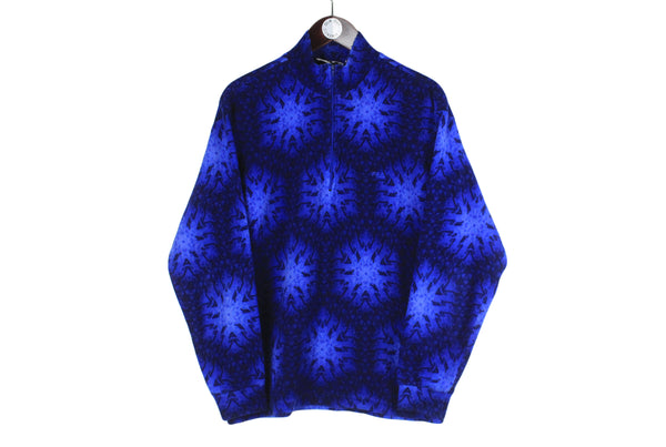 Vintage Fila Fleece 1/4 Zip Small