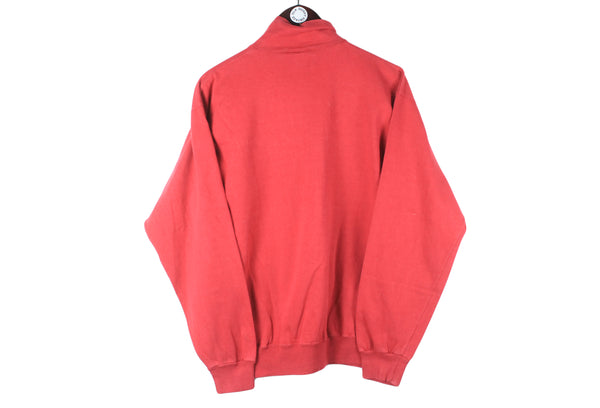 Vintage Champion Sweatshirt Half Zip Medium