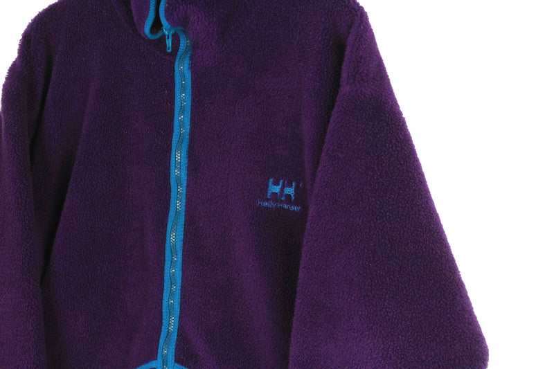 Vintage Helly Hansen Fleece Full Zip Large