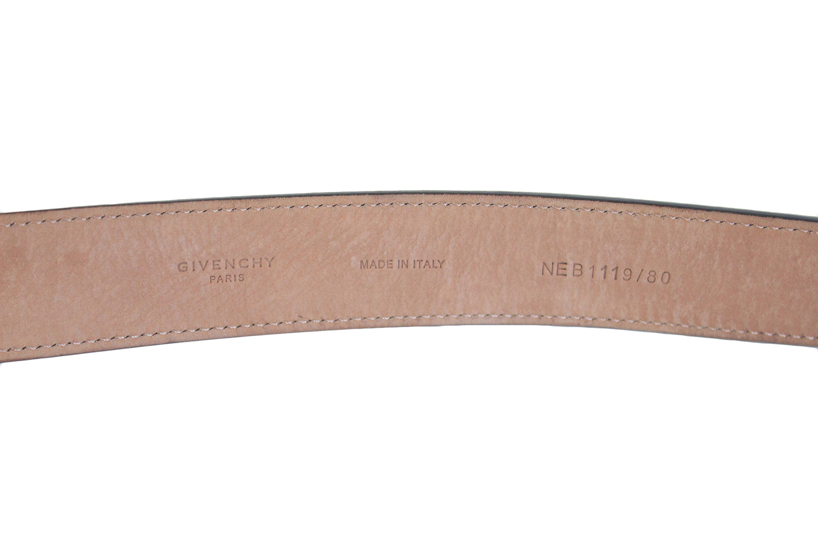 Vintage Givenchy Croc-Effect Leather Belt Meghan Markle Givenchy
