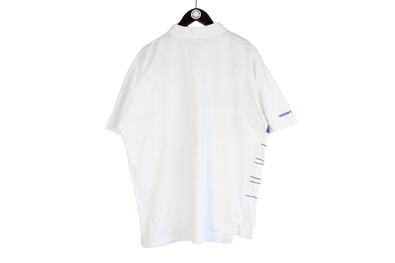 Vintage Adidas Polo T-Shirt Large