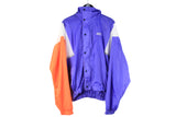 Vintage Asics Jacket XLarge windbreaker running style light wear 90s big logo Japan brand
