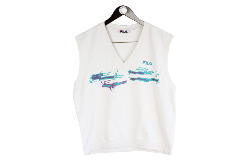 Vintage Fila Vest Large