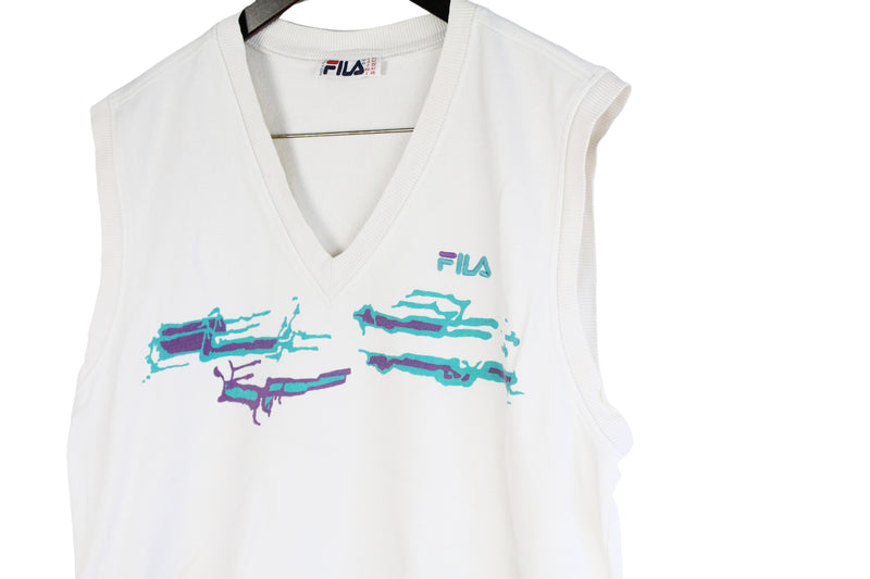 Vintage Fila Vest Large