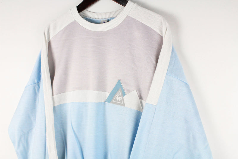 Vintage Le Coq Sportif Sweatshirt Medium