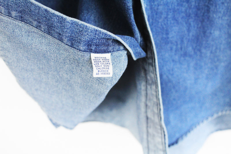 Vintage Ralph Lauren Denim Shirt Medium