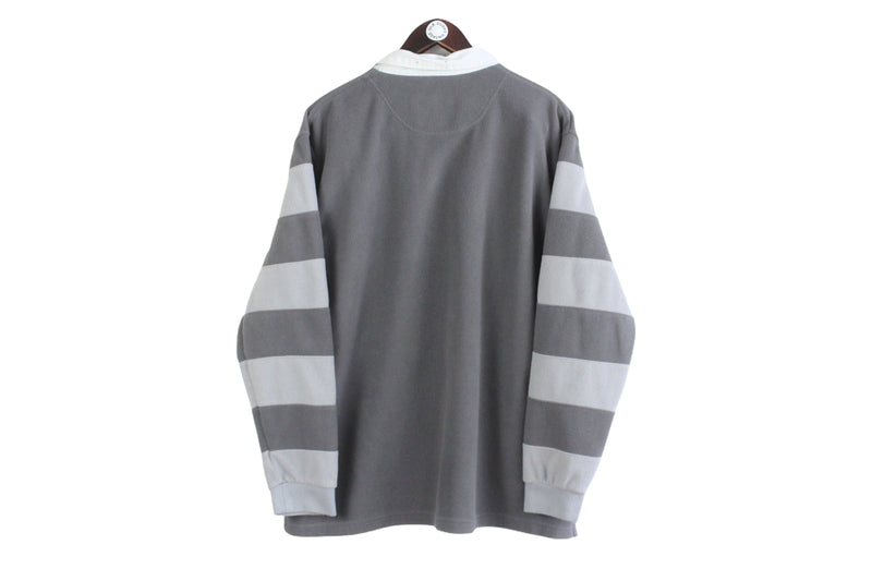 Vintage Guinness Fleece Rugby Shirt Large