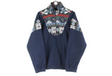 Vintage Fleece Half Zip Medium