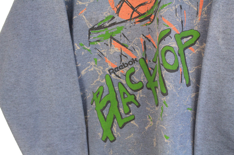 Vintage Reebok Blacktop Sweatshirt Large / XLarge