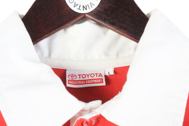 Vintage Toyota Rugby Shirt Large