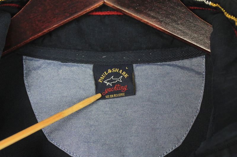 Vintage Paul & Shark Sweatshirt 1/4 Zip Large