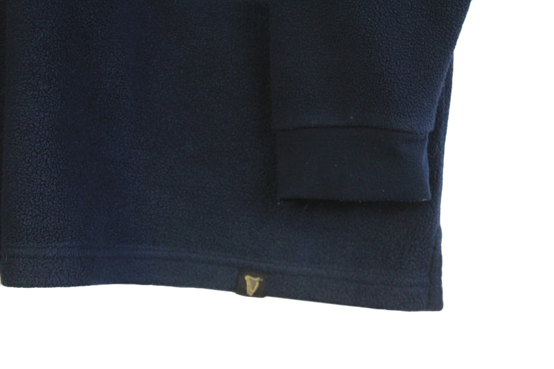 Vintage Guinness Fleece Rugby Shirt Large