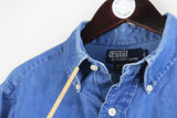 Vintage Polo by Ralph Lauren Denim Shirt Large