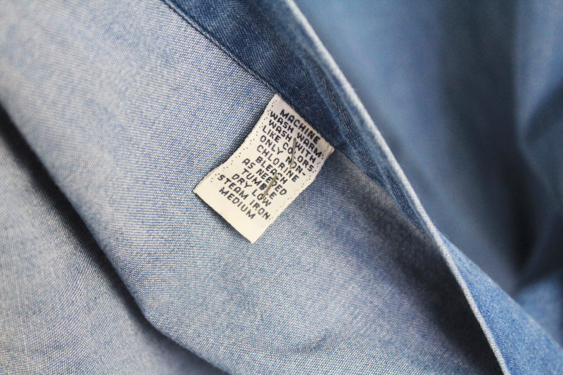 Vintage Polo by Ralph Lauren Denim Shirt Large