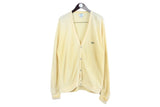 Vintage Lacoste Izod Cardigan XLarge