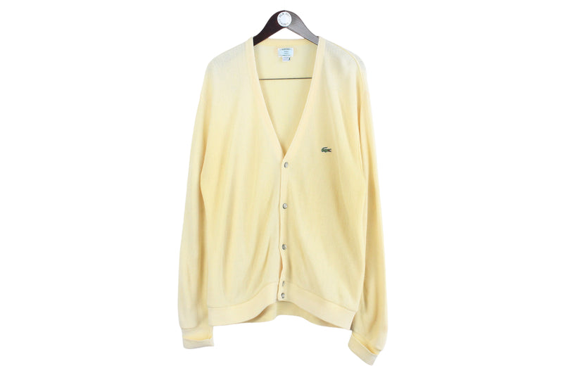 Vintage Lacoste Izod Cardigan XLarge