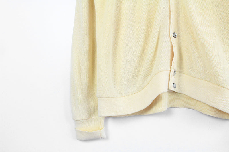 Vintage Lacoste Izod Cardigan XLarge