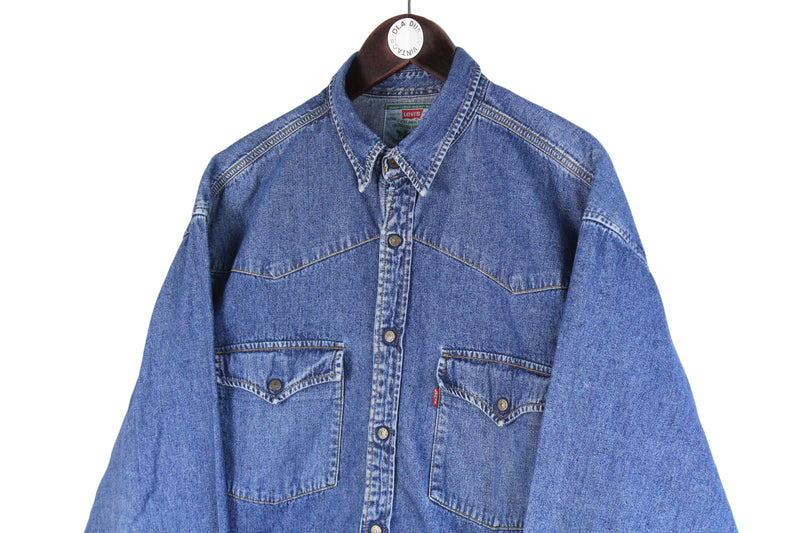 Vintage Levi's Denim Shirt XLarge