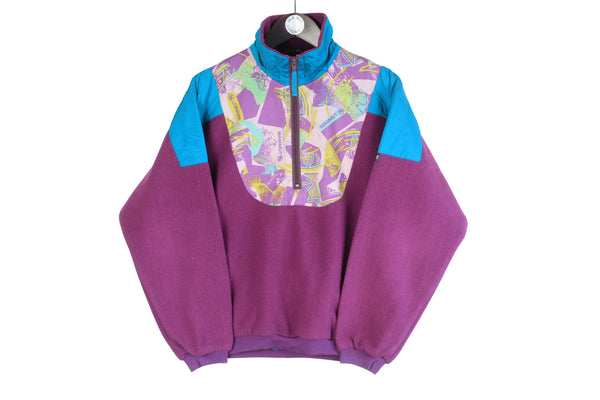 Vintage Mammut Fleece Half Zip Small