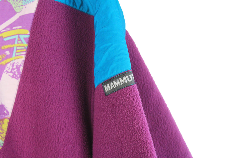 Vintage Mammut Fleece Half Zip Small