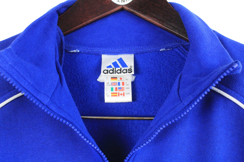 Vintage Adidas Sweatshirt 1/4 Zip XLarge