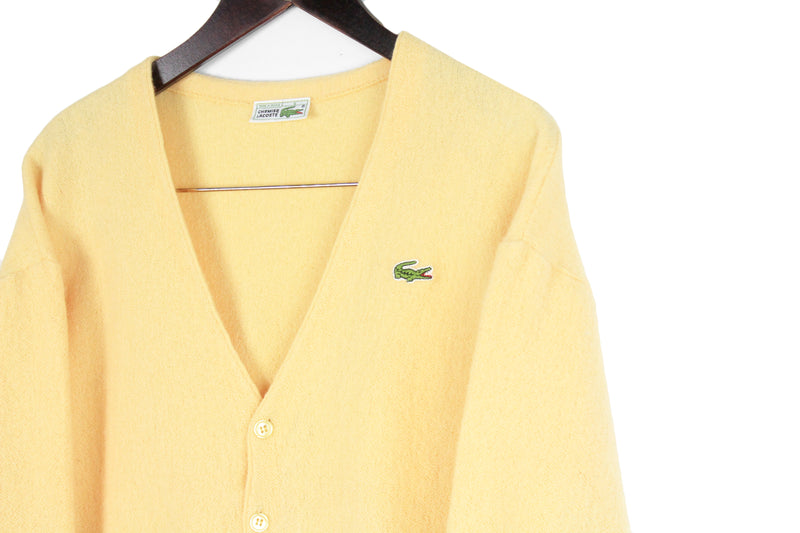 Vintage Lacoste Cardigan Sweater Small
