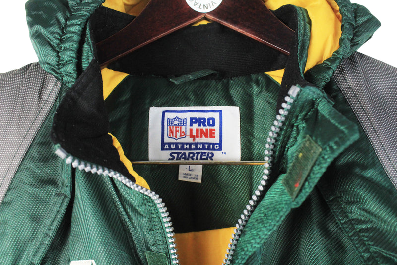 Vintage Green Bay Packers Starter Anorak Jacket Women's Medium