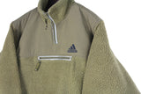 Vintage Adidas Fleece 1/4 Zip Medium