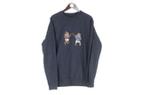 Vintage Cotton Traders Rugby Sweatshirt Large