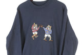 Vintage Cotton Traders Rugby Sweatshirt Large
