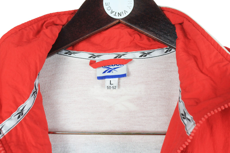 Vintage Reebok Track Jacket Large