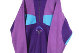 Vintage Fleece Half Zip Large