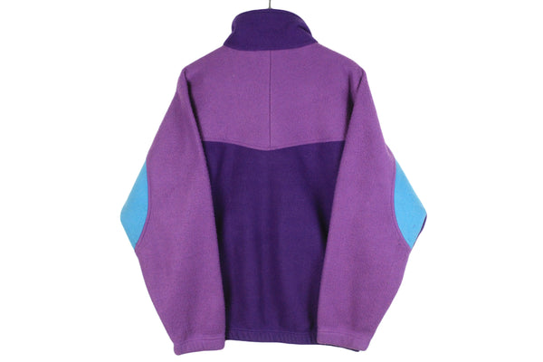 Vintage Fleece Half Zip Large