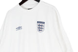 Vintage World Cup 2002 C'mon England Umbro T-Shirt XLarge