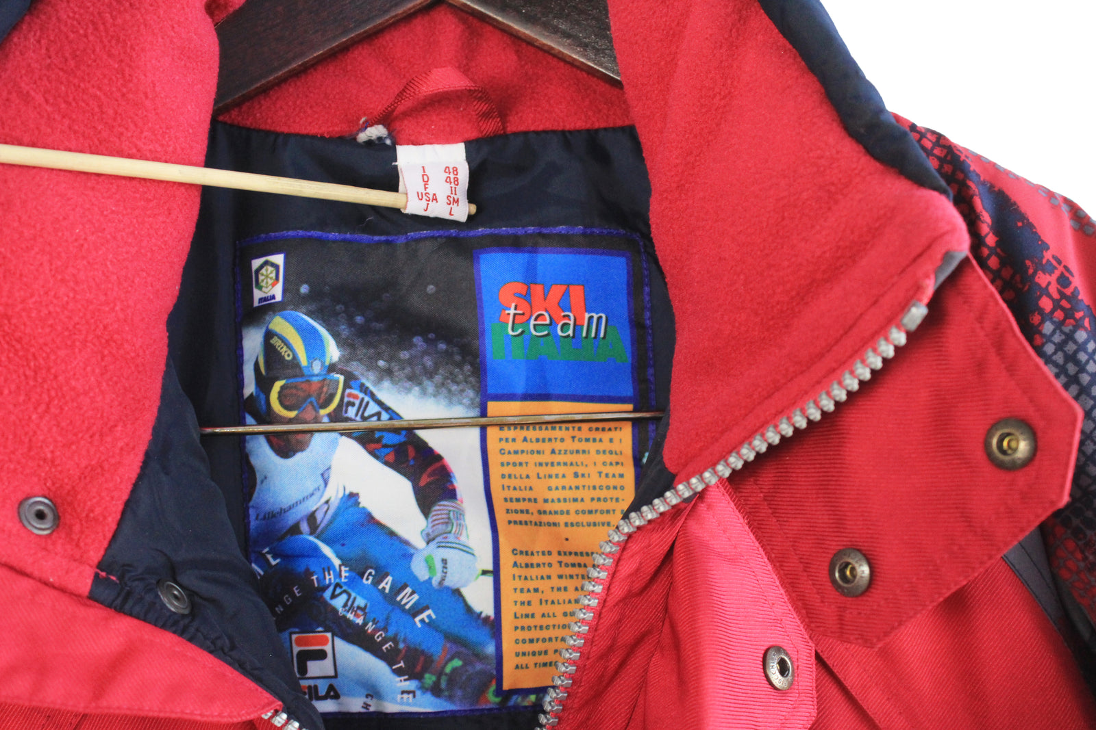 Vintage Fila Italia Ski Team Jacket Medium – dla dushy
