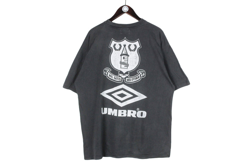 Vintage Everton Umbro T-Shirt XLarge