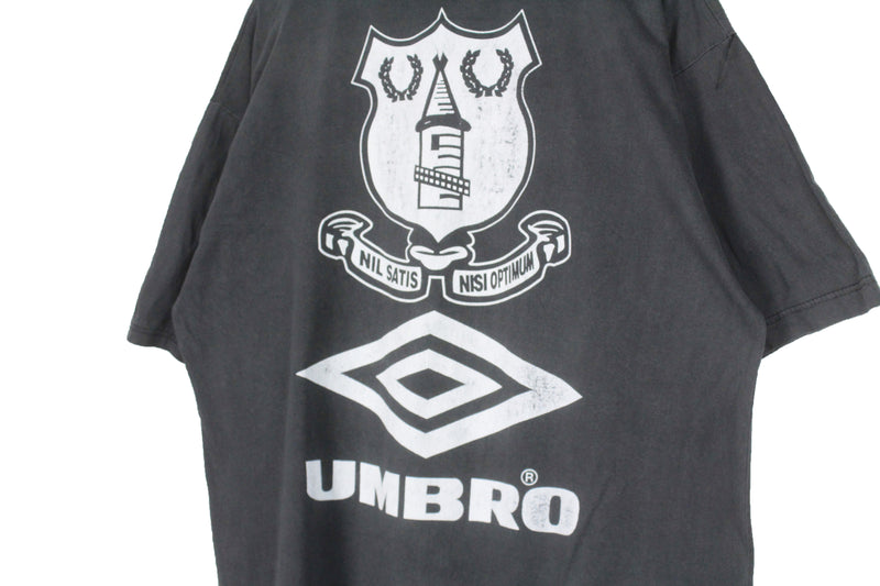 Vintage Everton Umbro T-Shirt XLarge