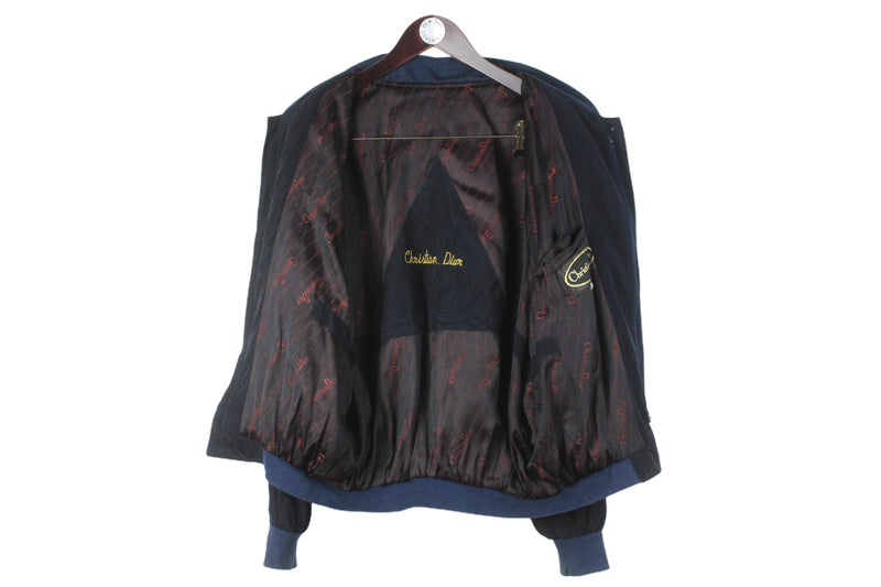 Vintage Christian Dior Bootleg Bomber Jacket Medium