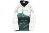 Vintage Fisherman Fleece Full Zip Small