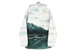 Vintage Fisherman Fleece Full Zip Small