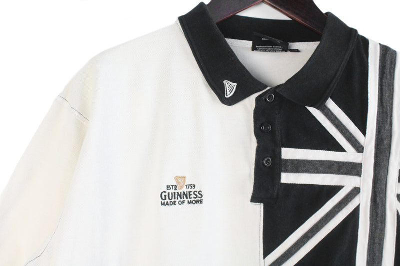 Vintage Guinness Polo T-Shirt XLarge