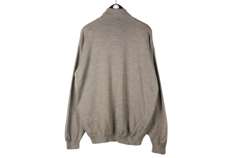Vintage Lacoste Turtleneck Sweater XLarge / XXLarge